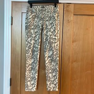 J McLaughlin Lexi Snake Print Jeans size 2
